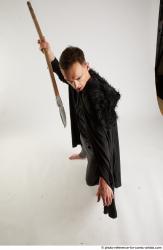 Claudio BLACK WATCH STANDING POSE WITH SPEAR